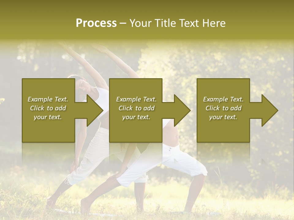 Outdoors Sport Relaxation PowerPoint Template