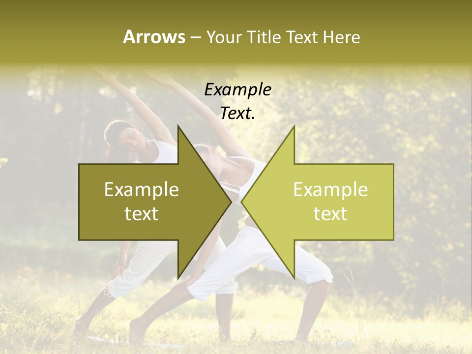 Outdoors Sport Relaxation PowerPoint Template