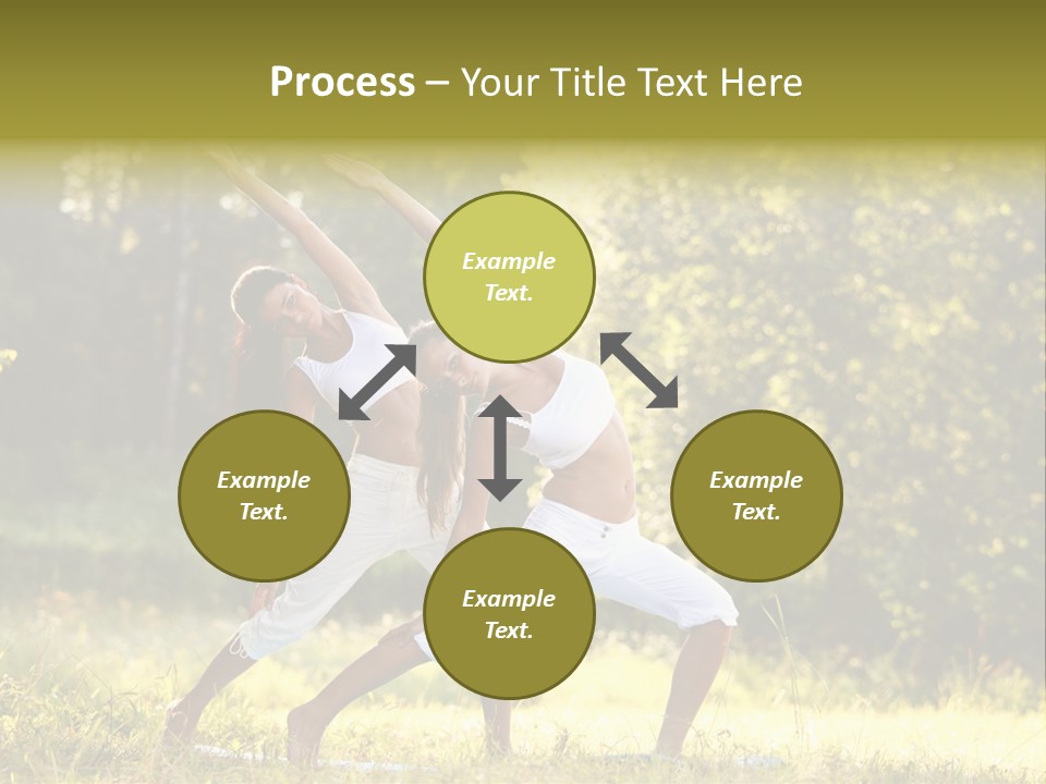 Outdoors Sport Relaxation PowerPoint Template