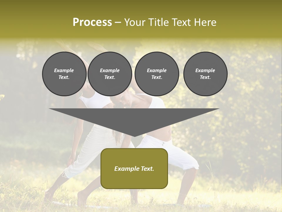 Outdoors Sport Relaxation PowerPoint Template