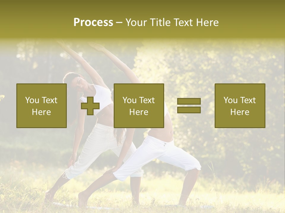 Outdoors Sport Relaxation PowerPoint Template