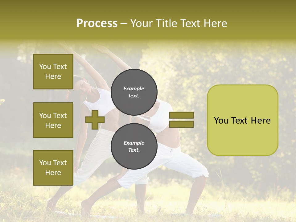 Outdoors Sport Relaxation PowerPoint Template