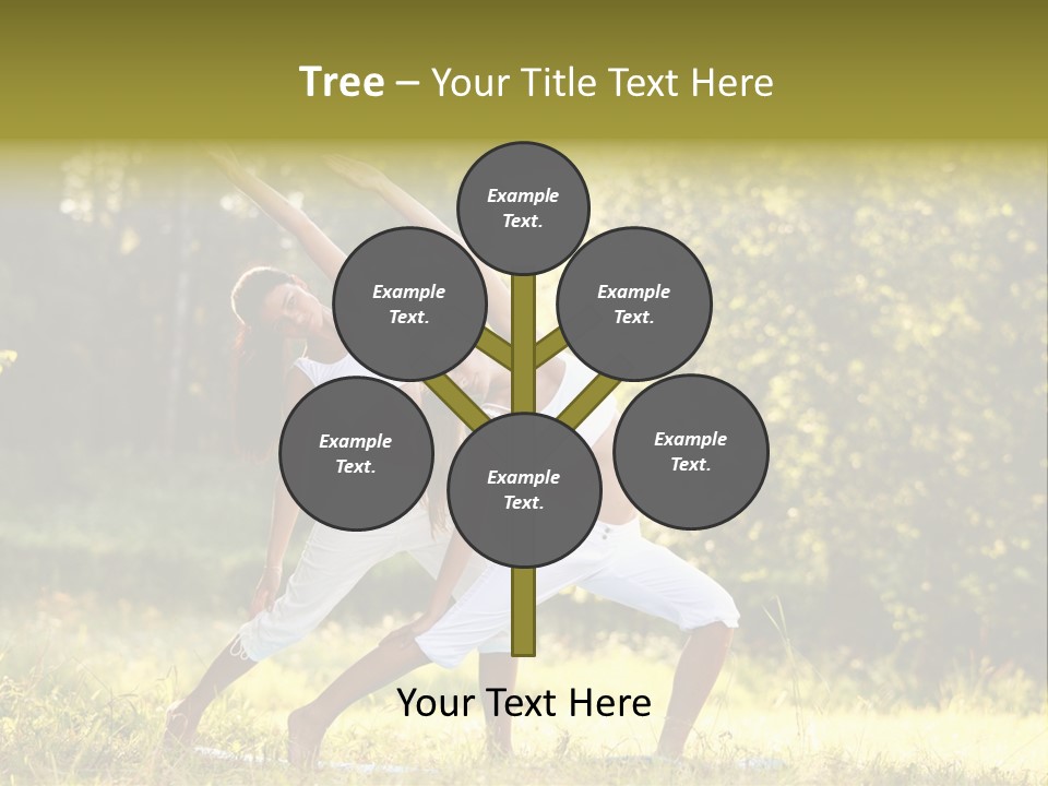 Outdoors Sport Relaxation PowerPoint Template