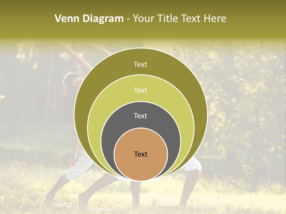 Outdoors Sport Relaxation PowerPoint Template