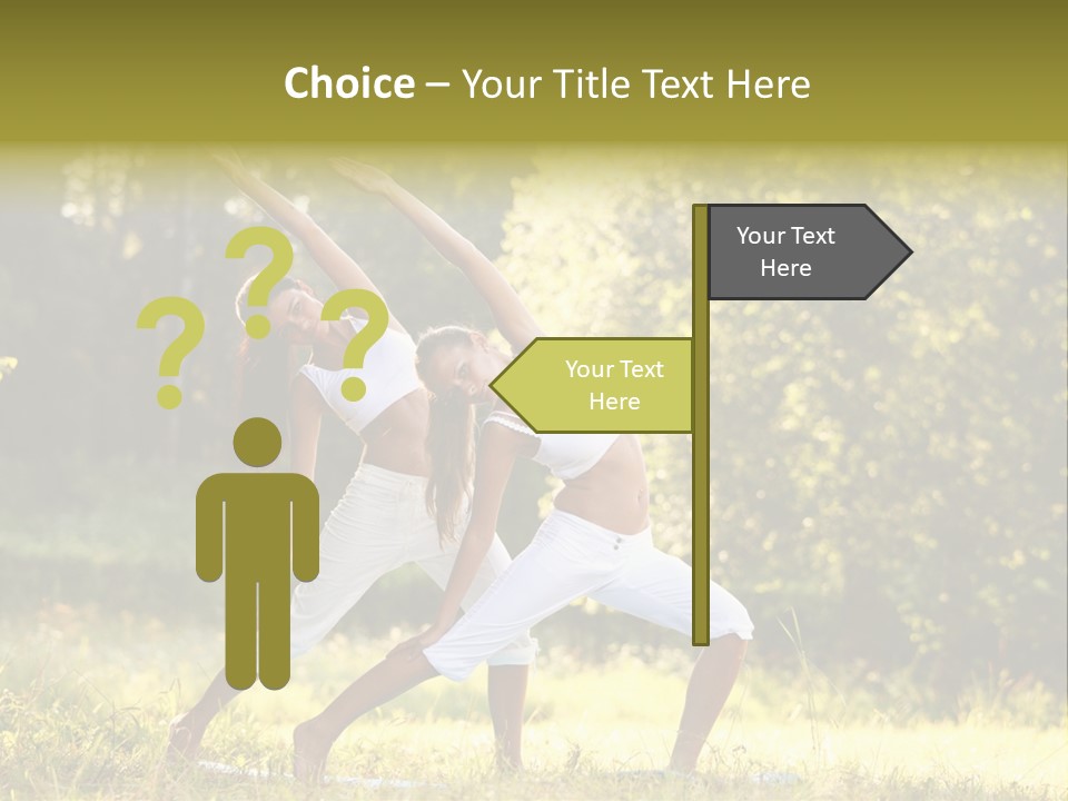 Outdoors Sport Relaxation PowerPoint Template