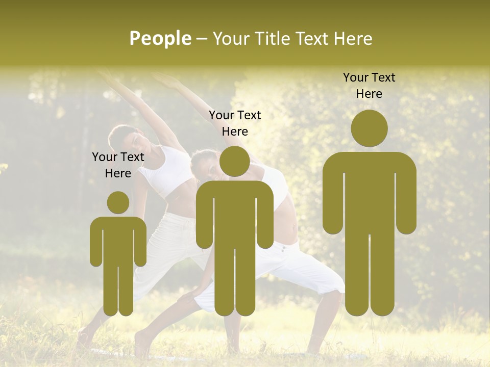 Outdoors Sport Relaxation PowerPoint Template