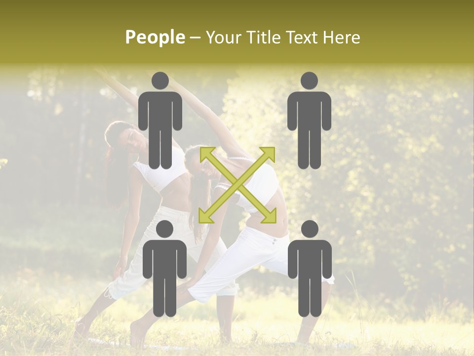 Outdoors Sport Relaxation PowerPoint Template