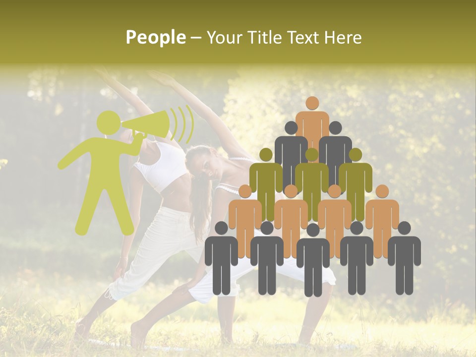 Outdoors Sport Relaxation PowerPoint Template