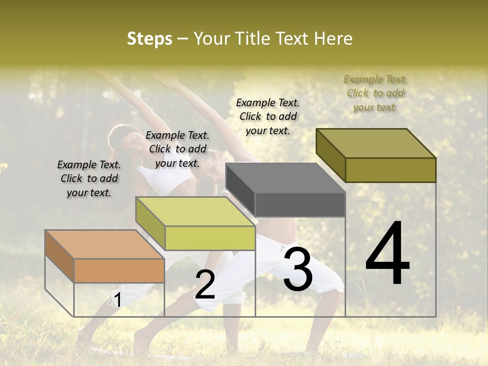 Outdoors Sport Relaxation PowerPoint Template