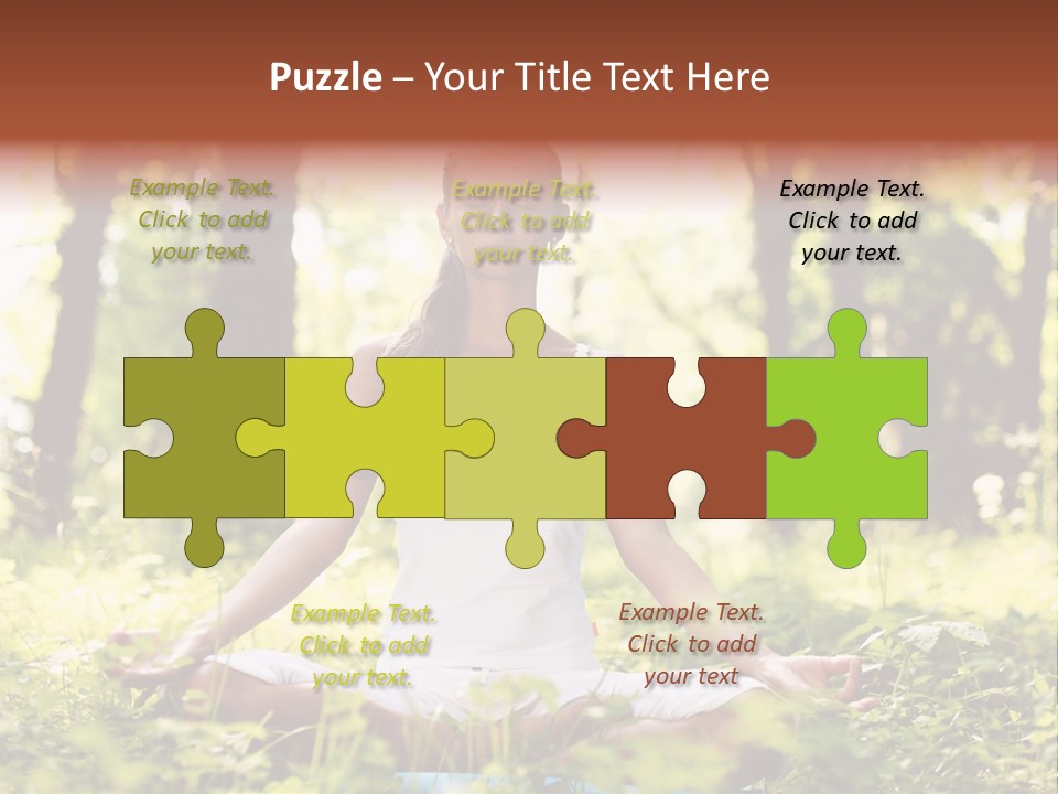 Lifestyle Morning Outdoors PowerPoint Template