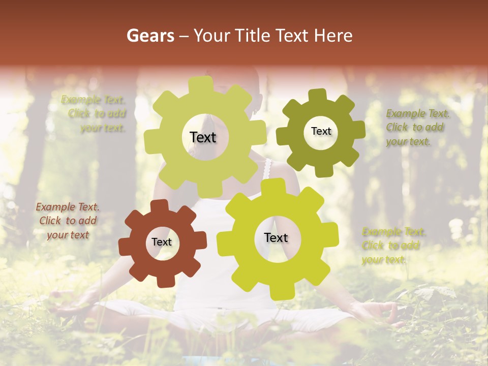 Lifestyle Morning Outdoors PowerPoint Template