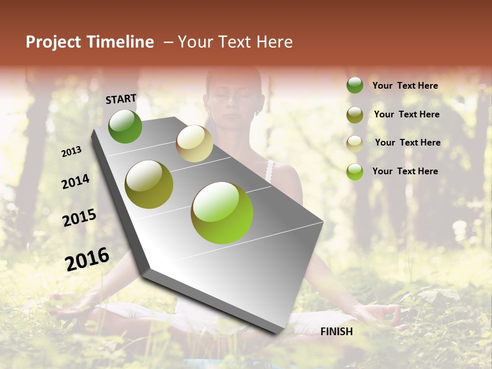 Lifestyle Morning Outdoors PowerPoint Template