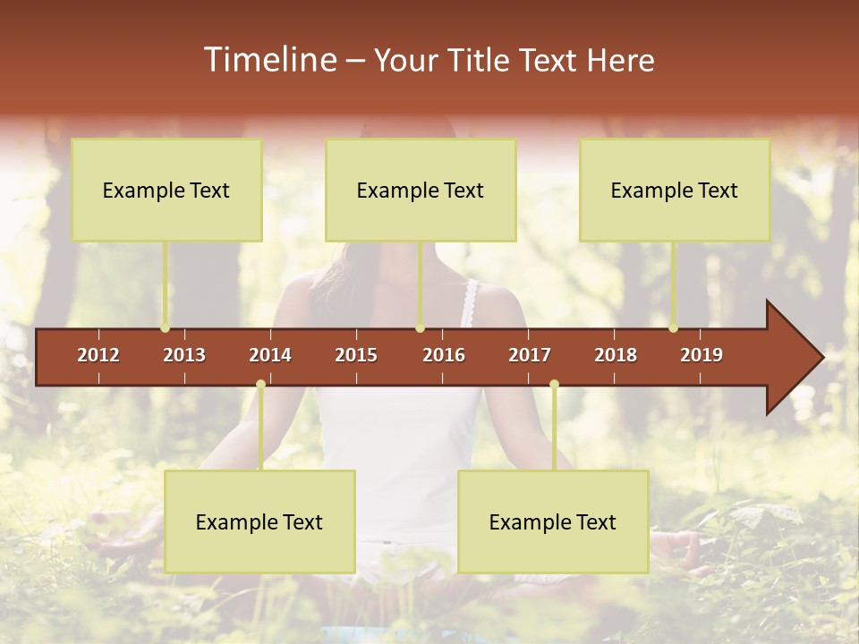 Lifestyle Morning Outdoors PowerPoint Template