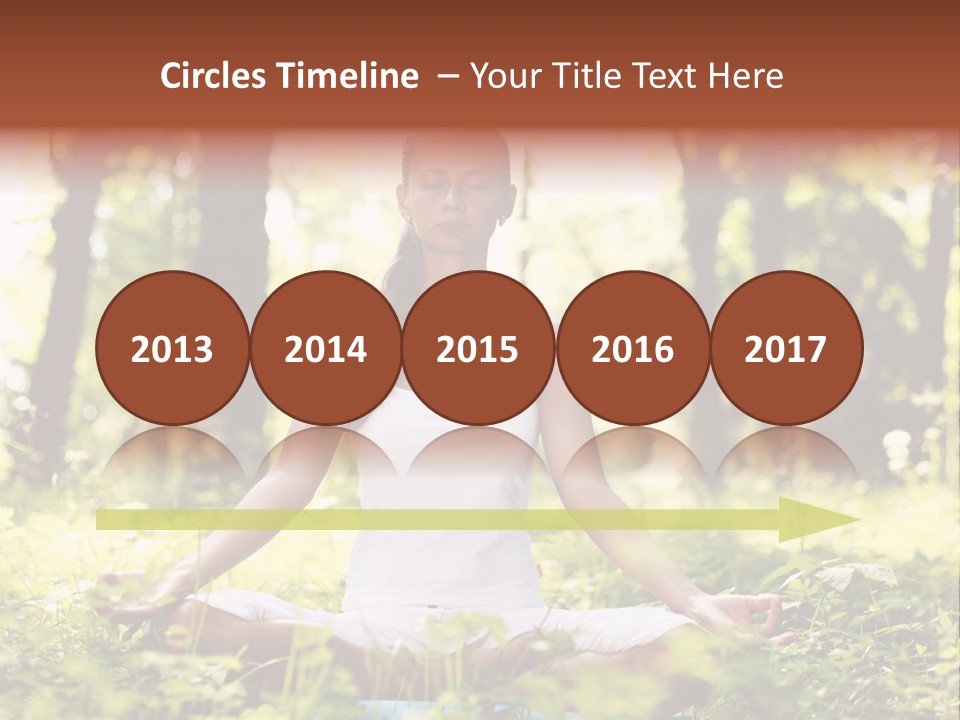 Lifestyle Morning Outdoors PowerPoint Template