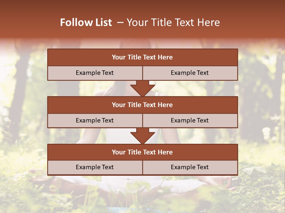 Lifestyle Morning Outdoors PowerPoint Template