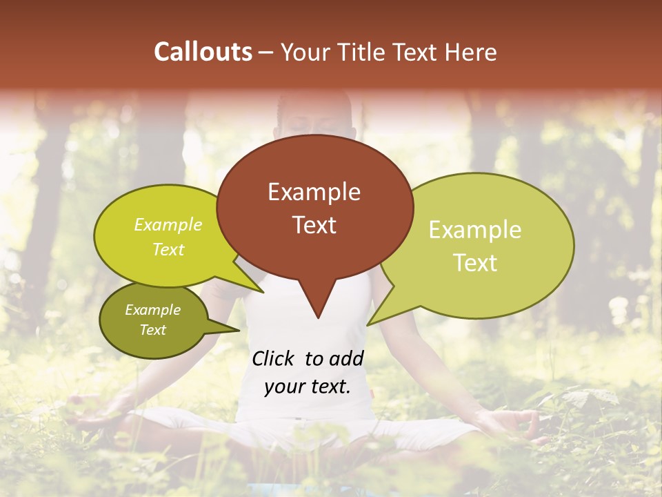 Lifestyle Morning Outdoors PowerPoint Template