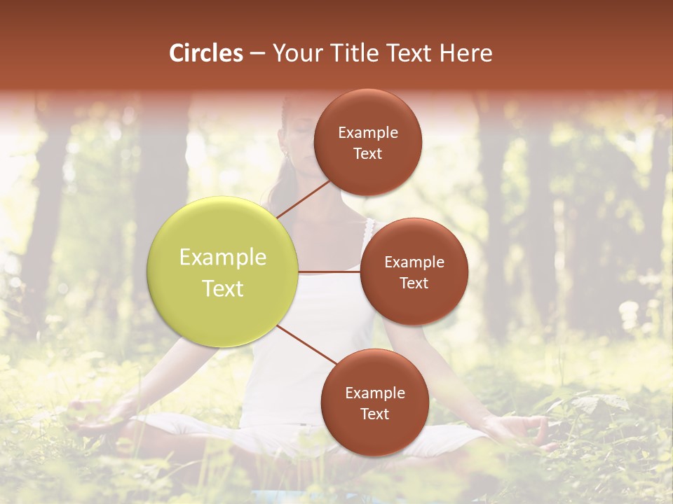 Lifestyle Morning Outdoors PowerPoint Template