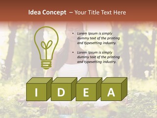 Lifestyle Morning Outdoors PowerPoint Template