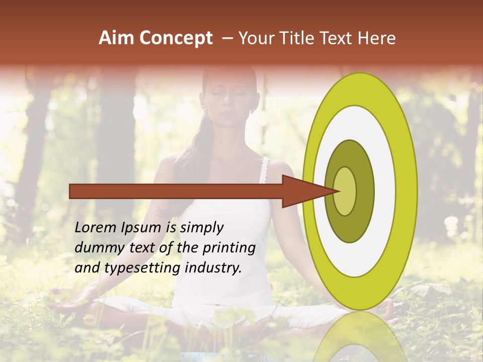 Lifestyle Morning Outdoors PowerPoint Template