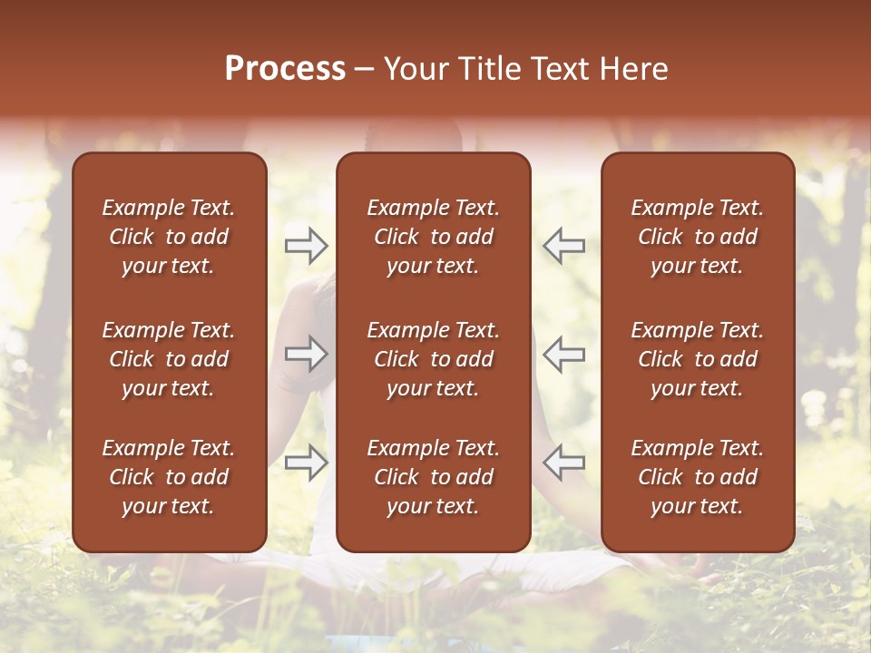 Lifestyle Morning Outdoors PowerPoint Template