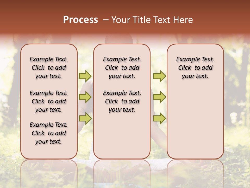 Lifestyle Morning Outdoors PowerPoint Template