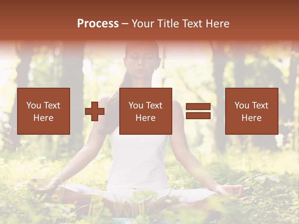 Lifestyle Morning Outdoors PowerPoint Template