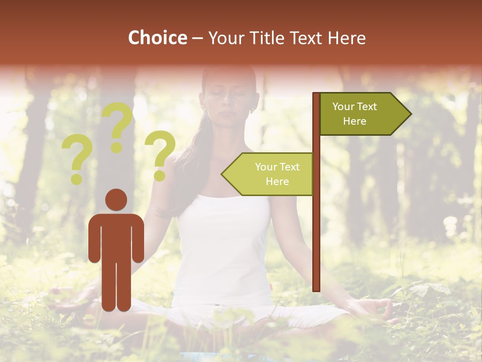 Lifestyle Morning Outdoors PowerPoint Template