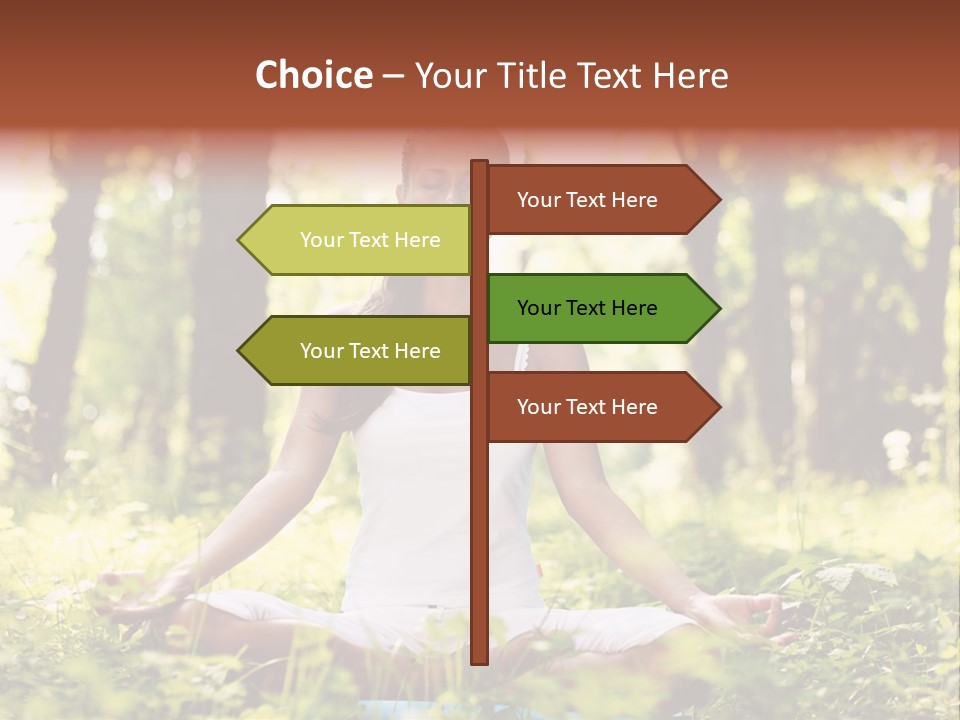 Lifestyle Morning Outdoors PowerPoint Template