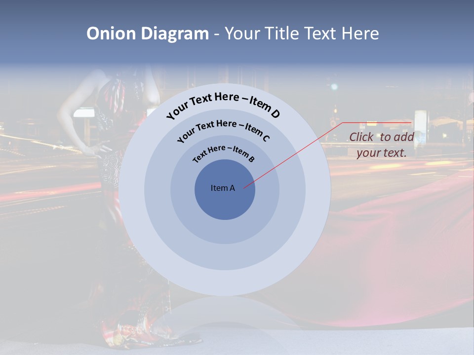 Night Single Beauty PowerPoint Template