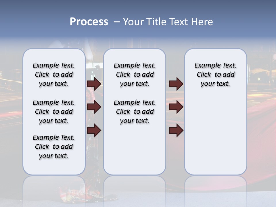 Night Single Beauty PowerPoint Template