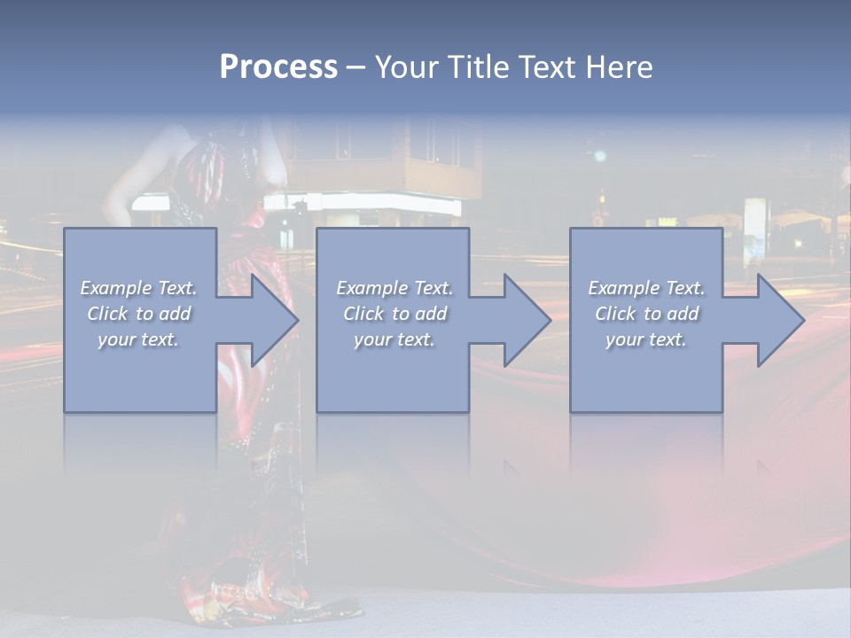 Night Single Beauty PowerPoint Template