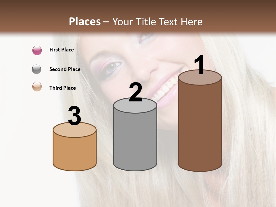 Fashion Smile Straight PowerPoint Template