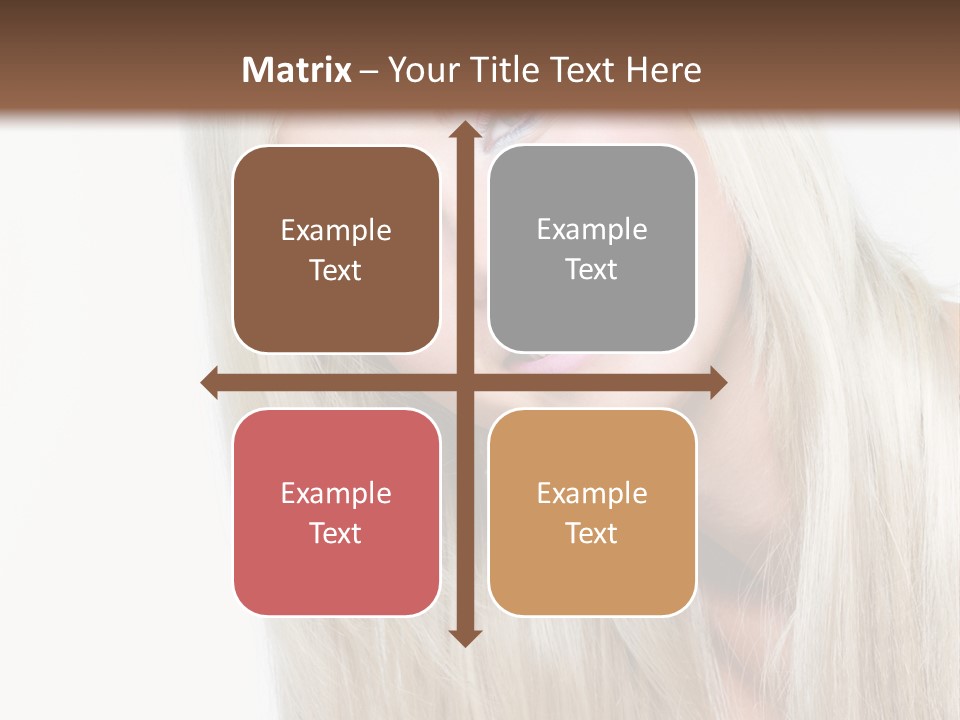 Fashion Smile Straight PowerPoint Template