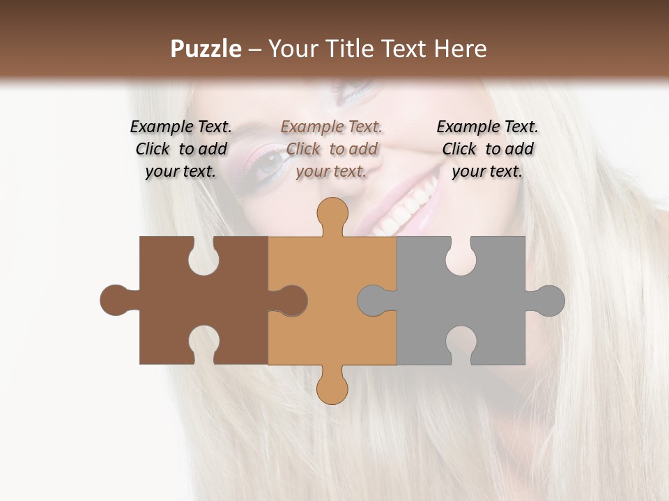 Fashion Smile Straight PowerPoint Template