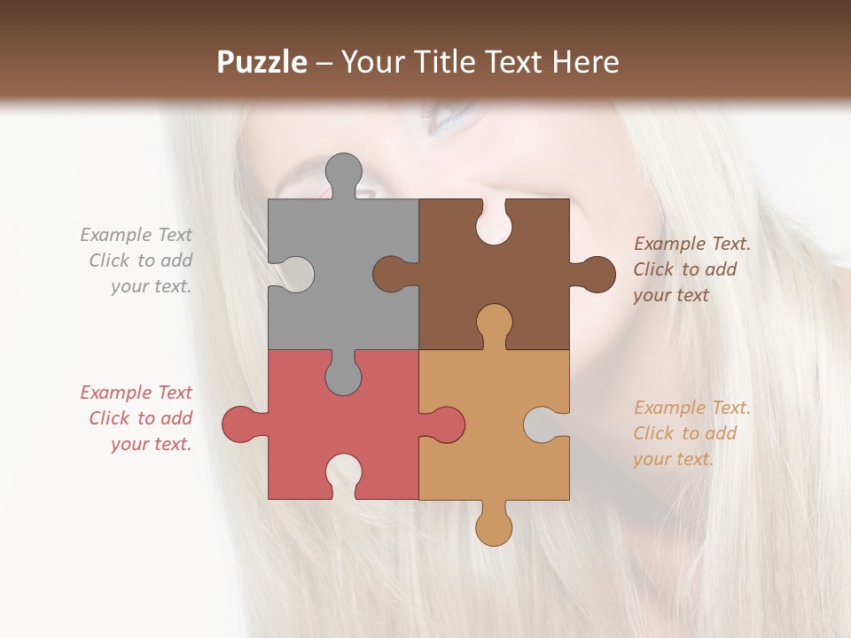 Fashion Smile Straight PowerPoint Template