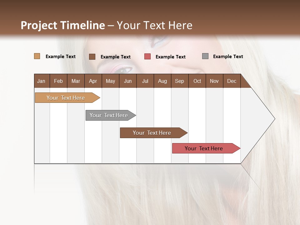Fashion Smile Straight PowerPoint Template