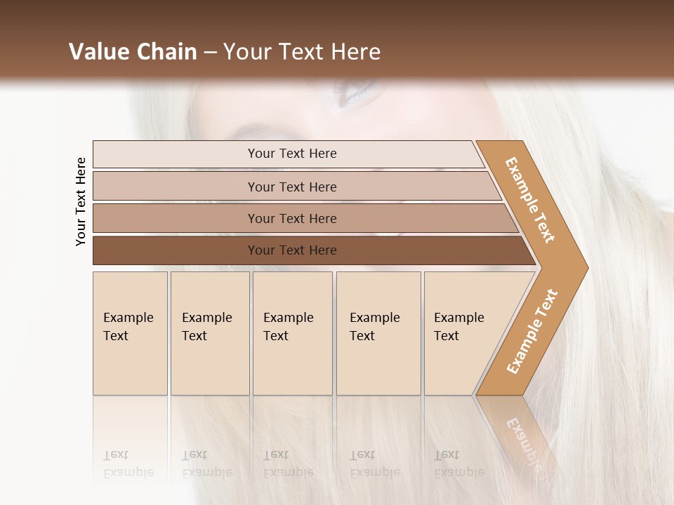 Fashion Smile Straight PowerPoint Template