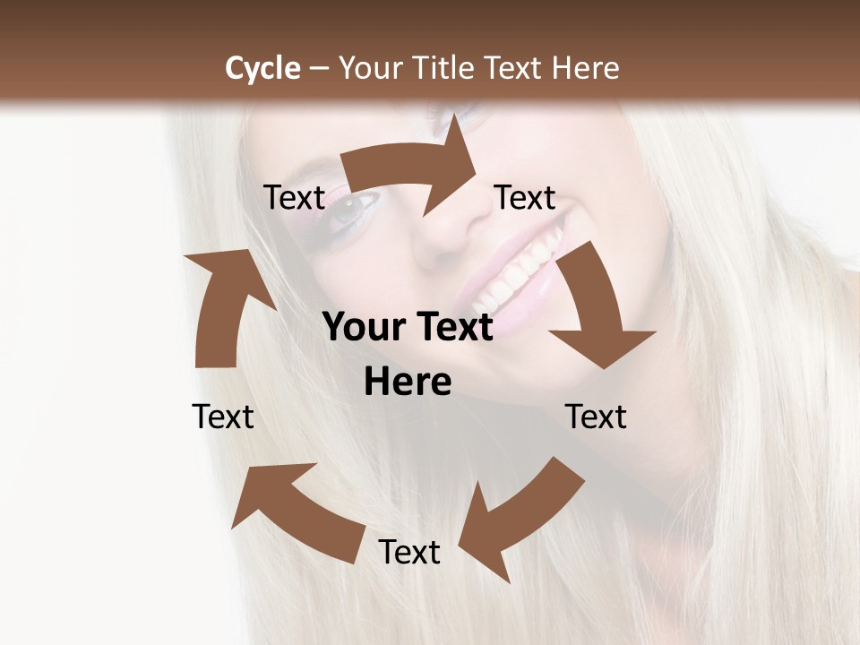 Fashion Smile Straight PowerPoint Template