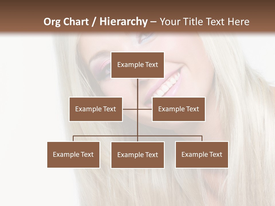 Fashion Smile Straight PowerPoint Template