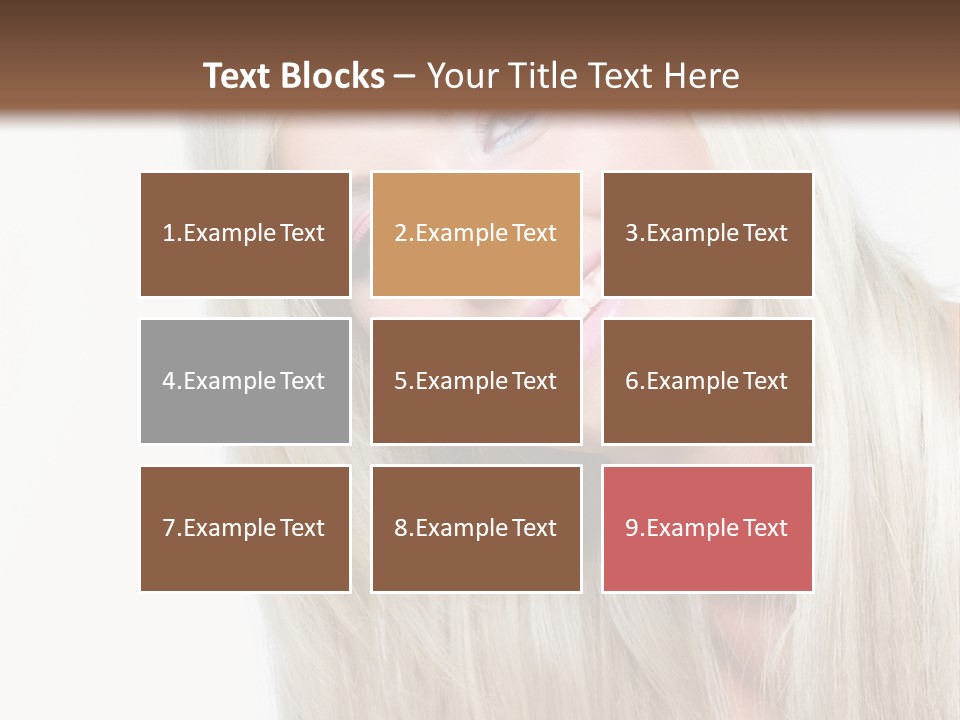 Fashion Smile Straight PowerPoint Template