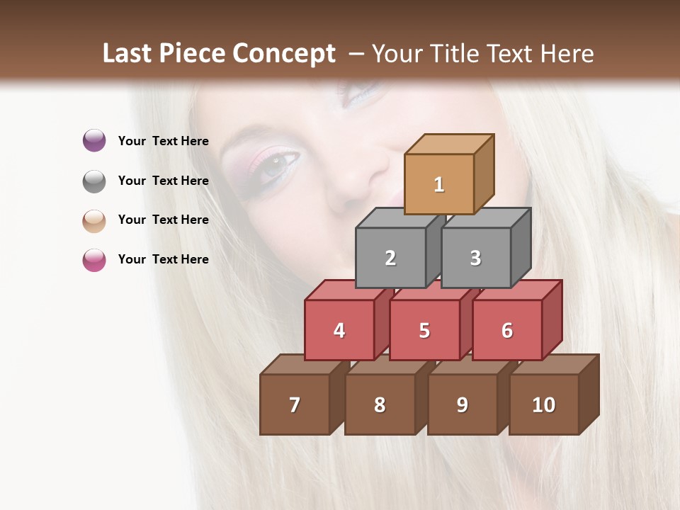 Fashion Smile Straight PowerPoint Template