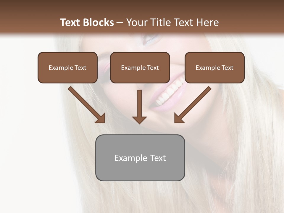 Fashion Smile Straight PowerPoint Template