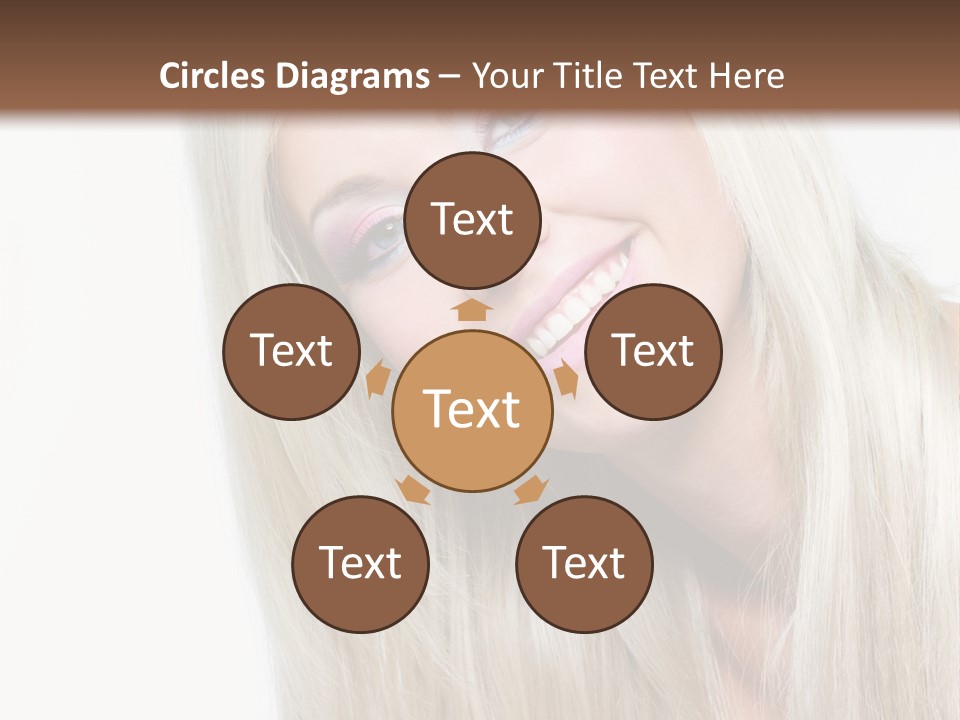 Fashion Smile Straight PowerPoint Template