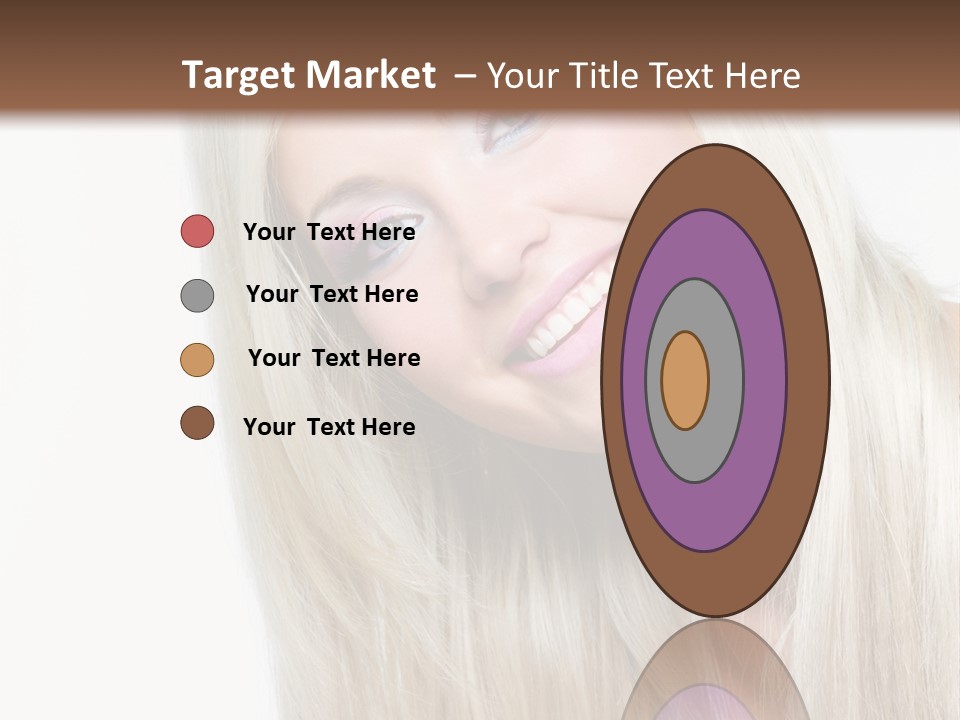 Fashion Smile Straight PowerPoint Template