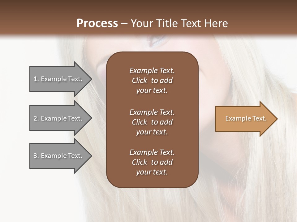 Fashion Smile Straight PowerPoint Template