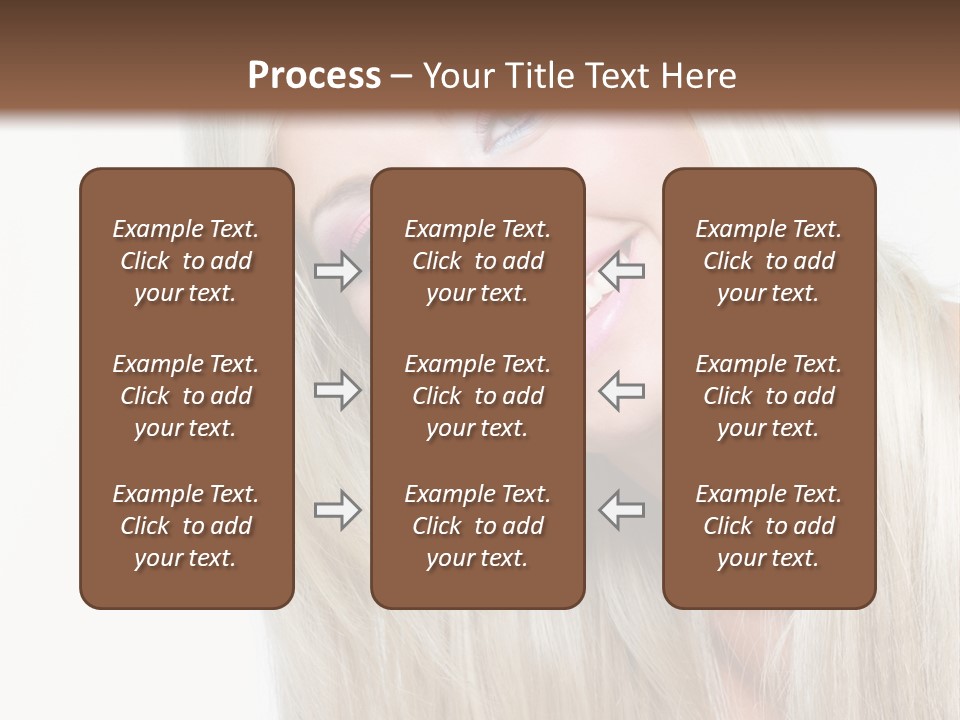 Fashion Smile Straight PowerPoint Template