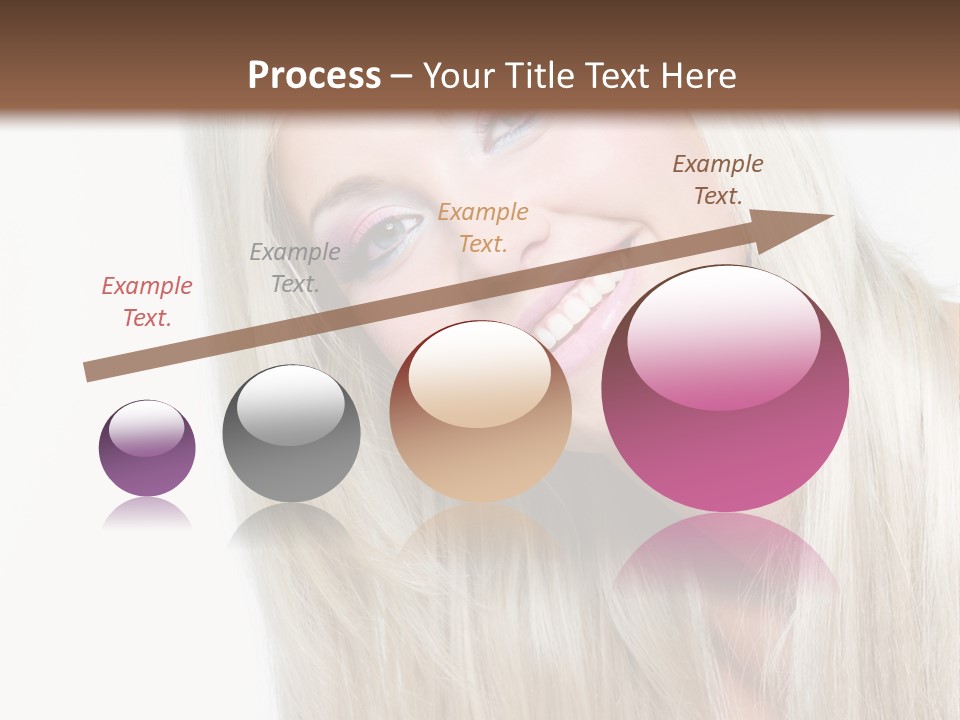 Fashion Smile Straight PowerPoint Template