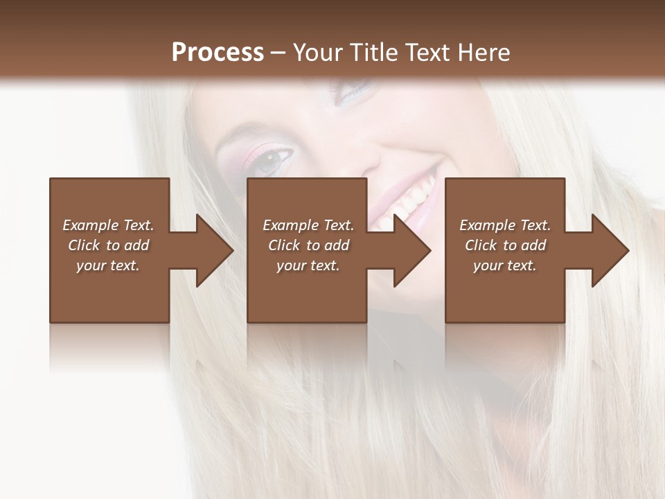 Fashion Smile Straight PowerPoint Template