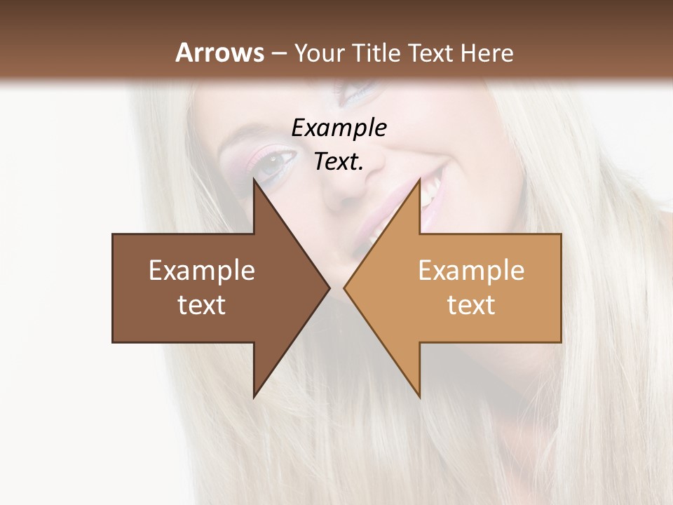 Fashion Smile Straight PowerPoint Template