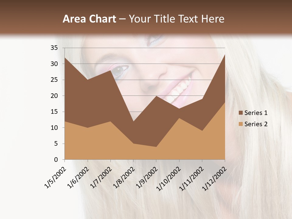 Fashion Smile Straight PowerPoint Template